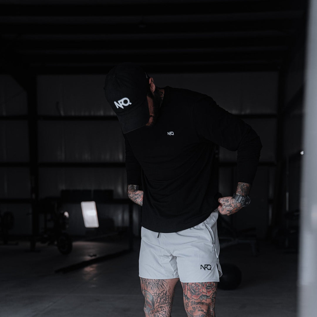 Performance Tee LS - Make the Days Count Black/White